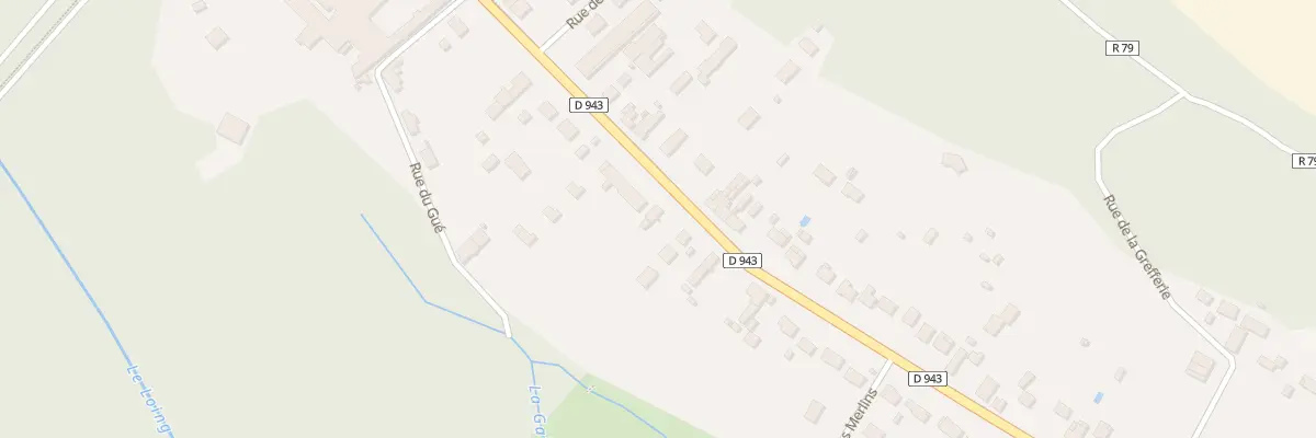 Plan du 598 Rue du Gros Moulin à Amilly