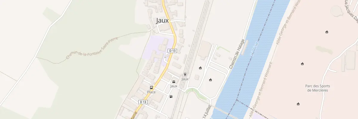 Plan du 93 Rue Charles Ladame à Jaux