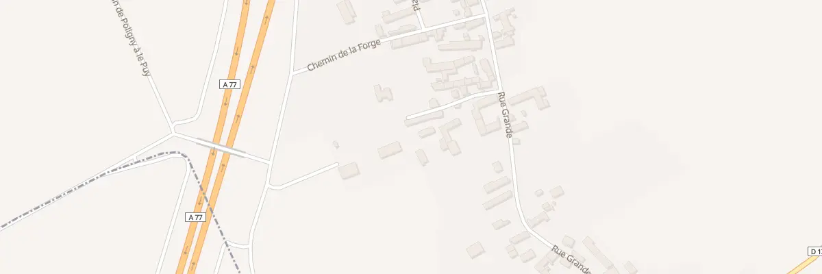 Plan du 9 Imp de Longchamp à Chaintreaux