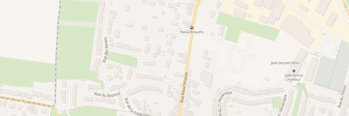 Plan du 75 Rue Raoul Briquet à Saint-Nicolas
