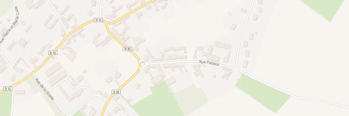 Plan du 5 Rue Pasteur à Courcelles-le-Comte