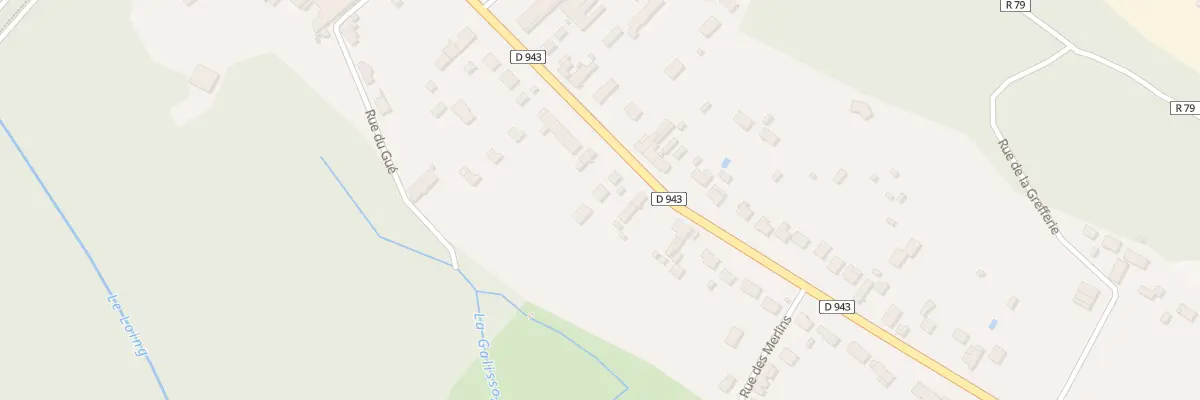 Plan du 614 Rue du Gros Moulin à Amilly