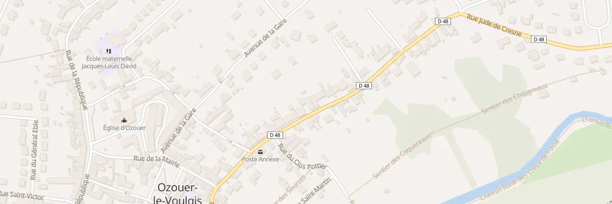 Plan du 57 Rue Jude de Crene à Ozouer-le-Voulgis
