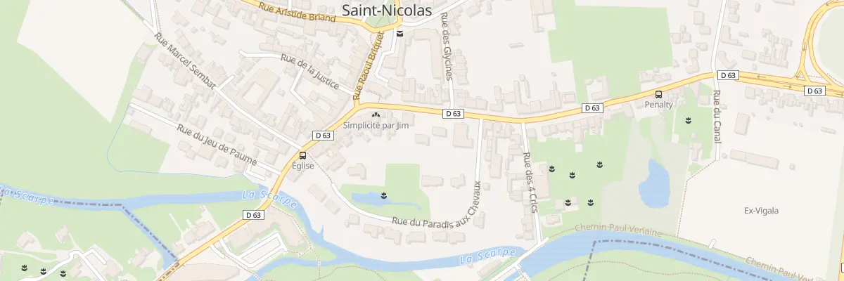 Plan du 62 Rue Anatole France à Saint-Nicolas