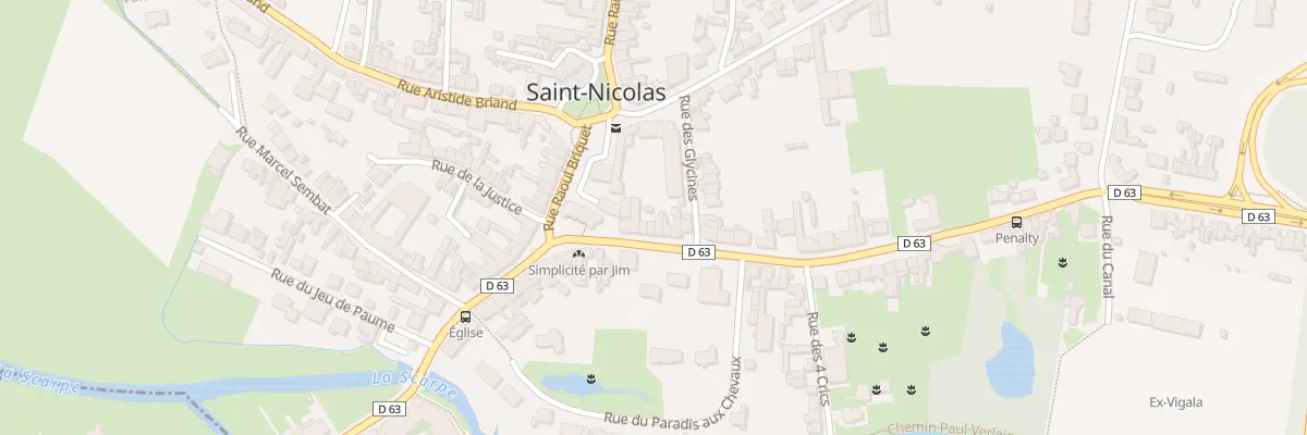 Plan du 41 Rue Anatole France à Saint-Nicolas