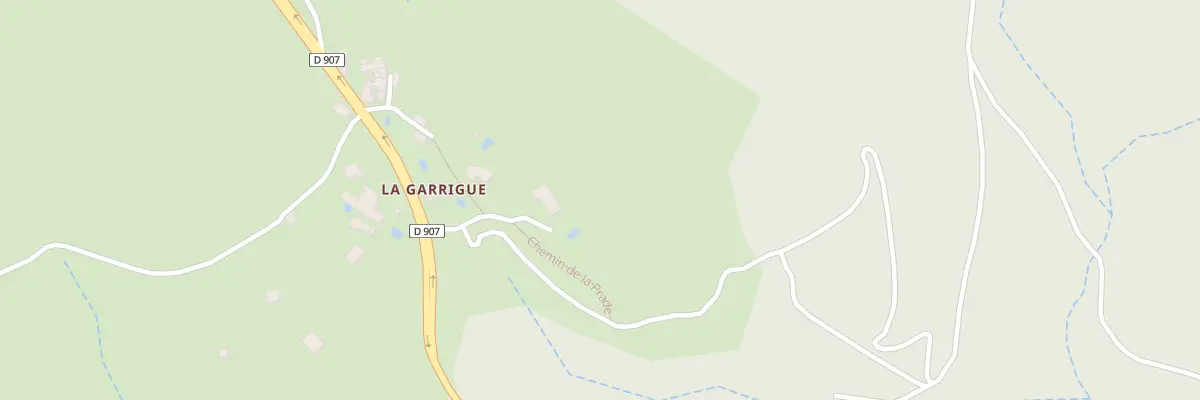 Plan du 5287F Les Campasses à La Caunette