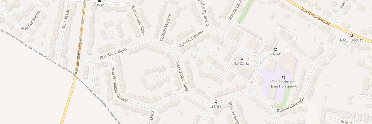 Plan du 46 Av des Alpes à Beaurains
