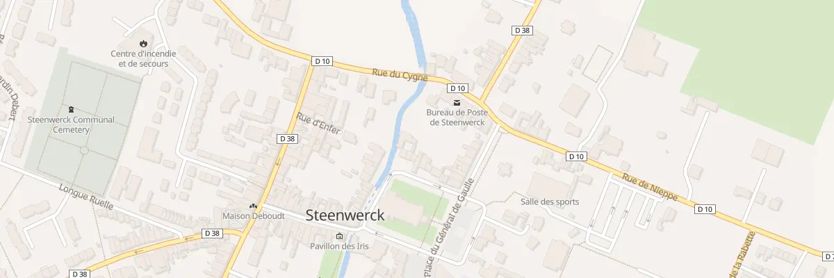 Plan du 13 Pl du Gen de Gaulle à Steenwerck