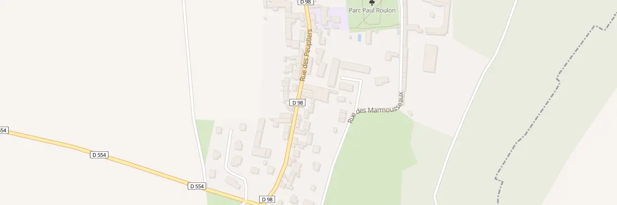 Plan du 45 Rue des Peupliers à Néry