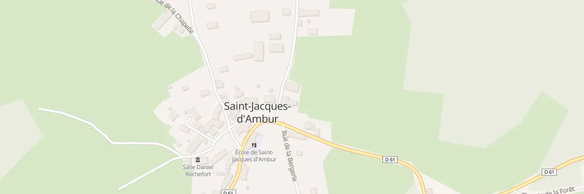 Plan du 5080 Le Bourg à Saint-Jacques-d’Ambur
