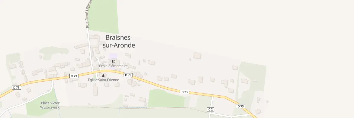 Plan du 55 Rue Principale à Braisnes-sur-Aronde