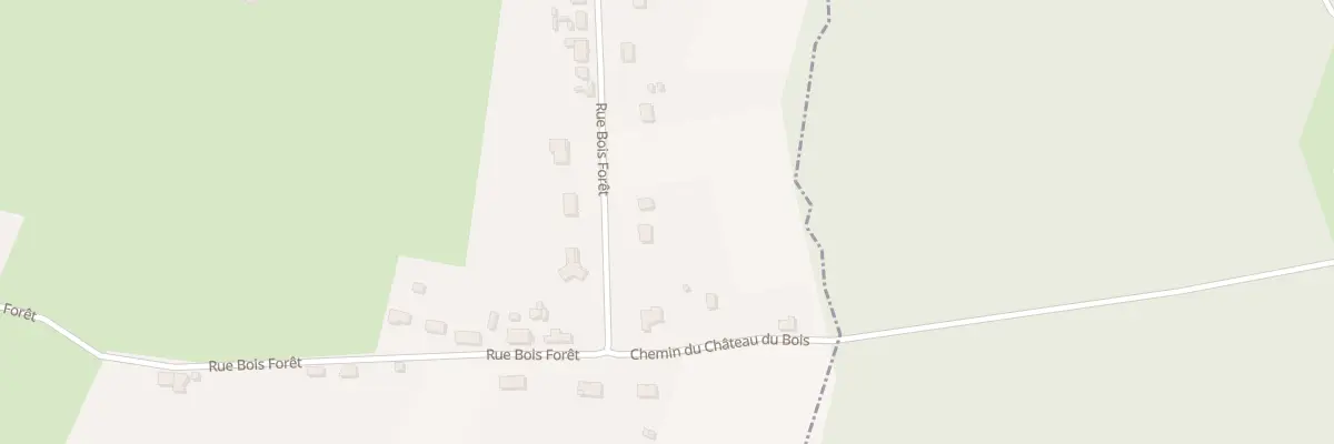 Plan du 890 Rue Bois Foret à Commentry