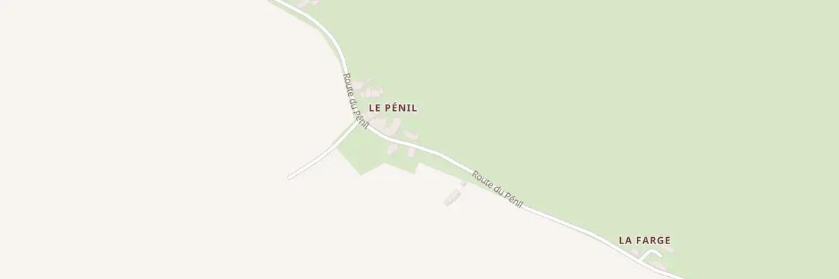 Plan du 13 Rte du Penil à Bessais-le-Fromental