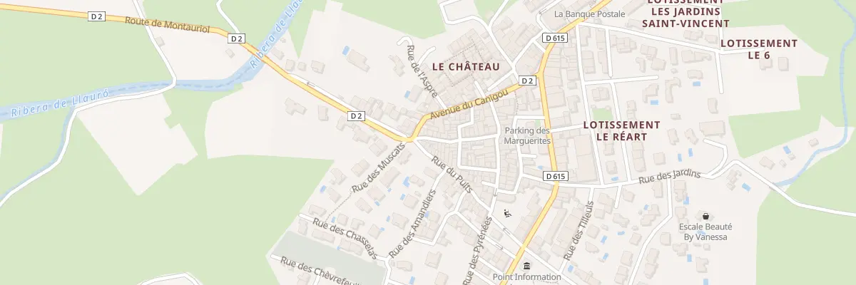 Plan du 19 Rue des Quatre Cantons à Fourques