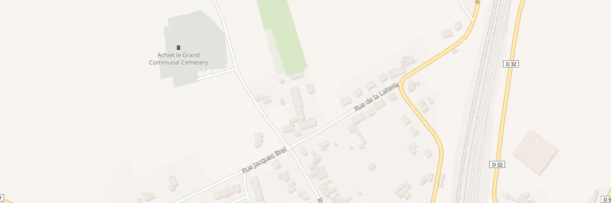 Plan du 5 Rue de la Laiterie à Achiet-le-Grand