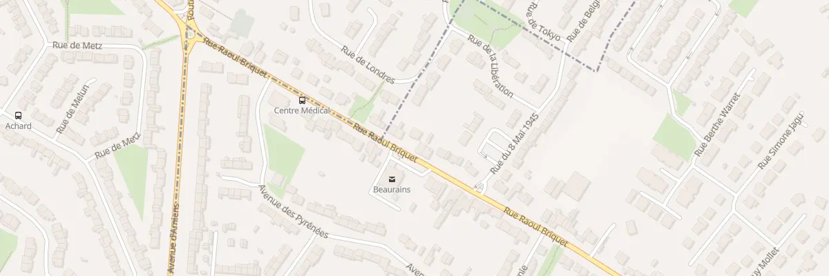 Plan du 50 Rue Raoul Briquet à Beaurains