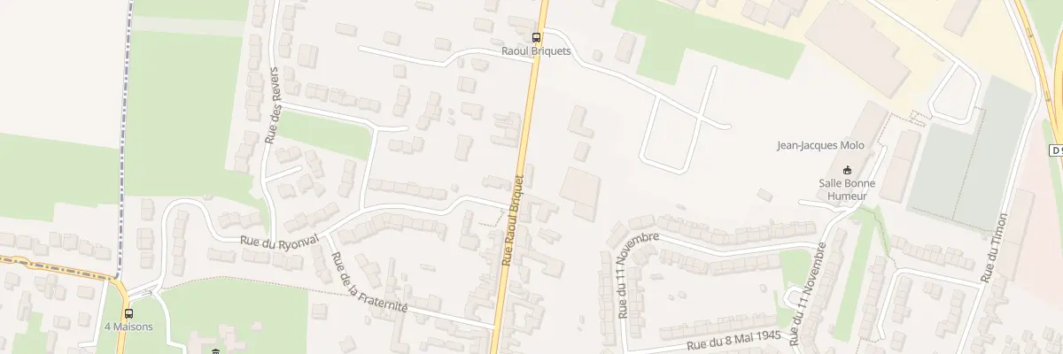 Plan du 62 Rue Raoul Briquet à Saint-Nicolas