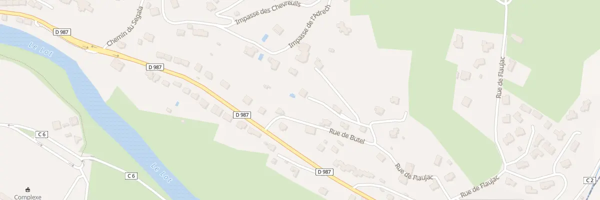 Plan du 11 Rue de Butel à Espalion
