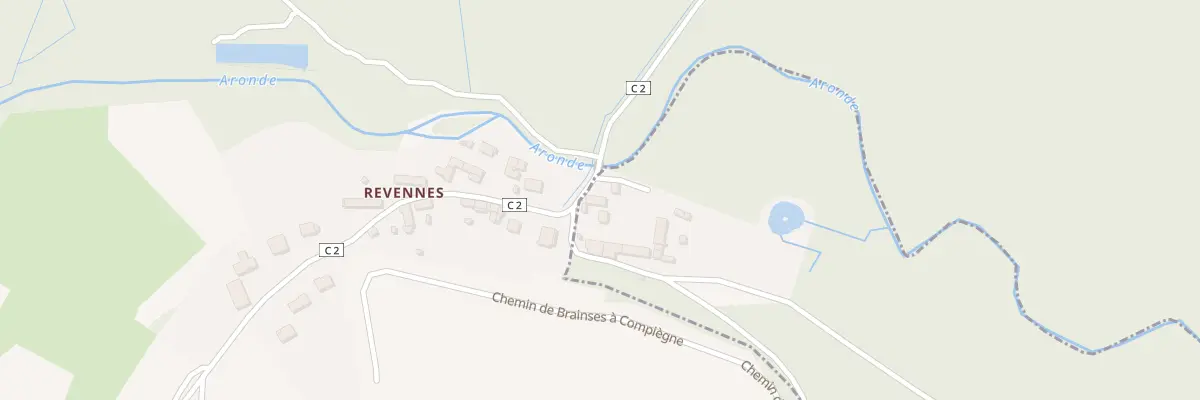 Plan du 42 Revenne à Coudun