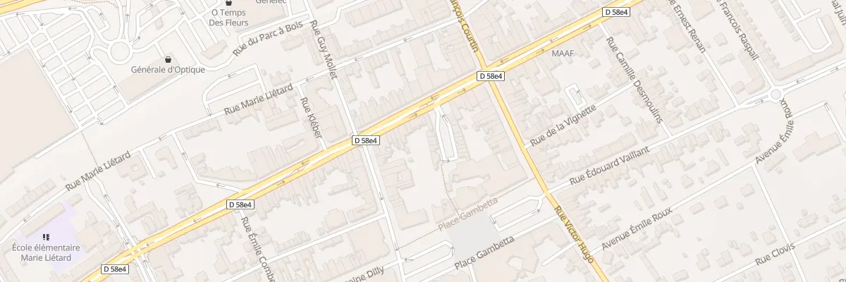 Plan du 133 Rue Jean-baptiste Defernez à Liévin