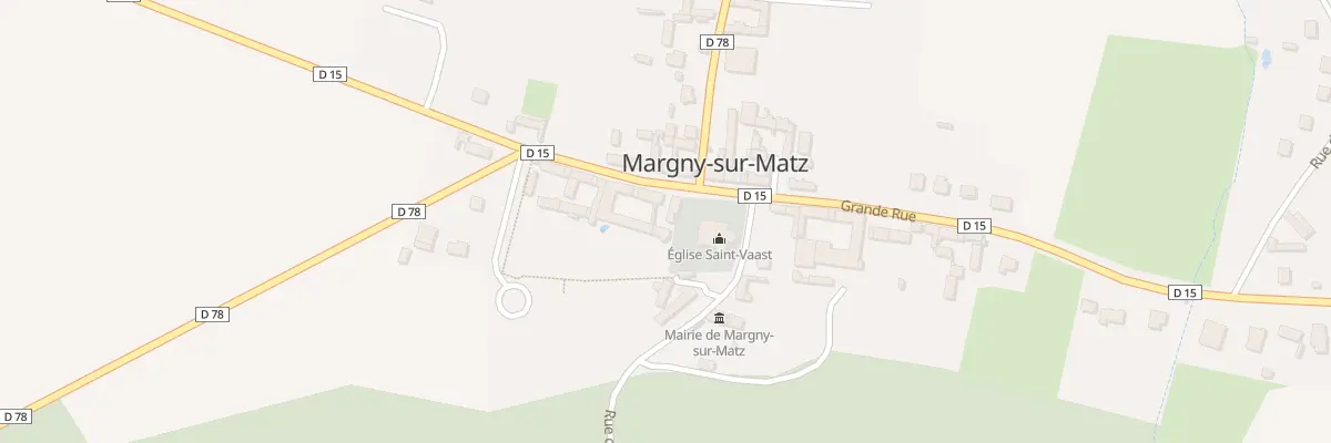 Plan du 170 Gr Grande Rue à Margny-sur-Matz