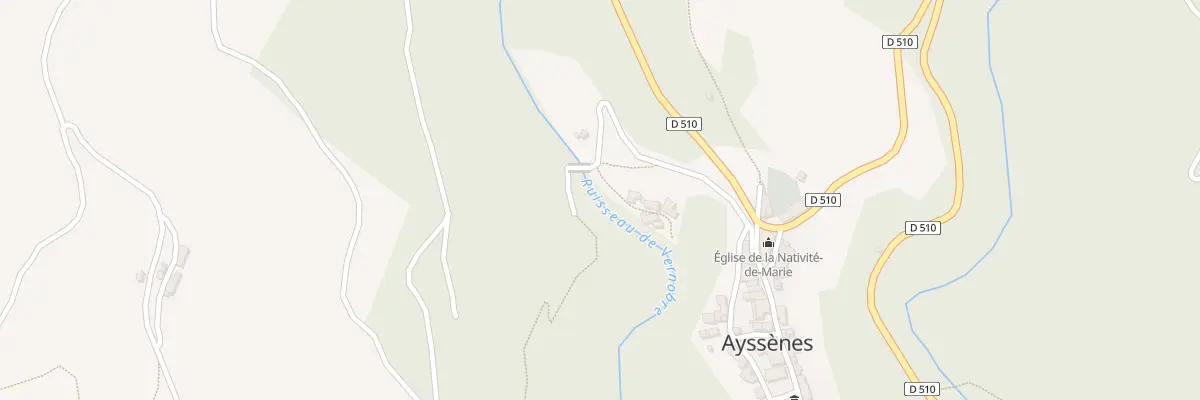 Plan du 5018 Le Moulin à Ayssènes