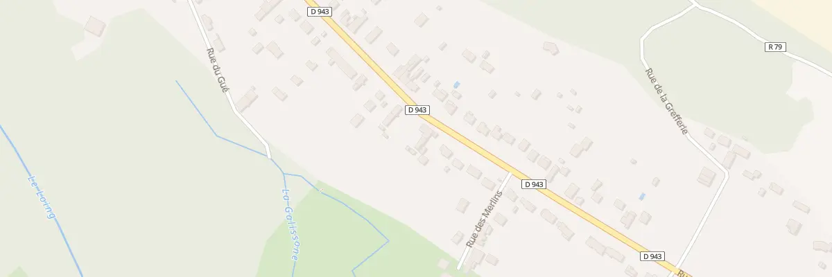 Plan du 696 Rue du Gros Moulin à Amilly