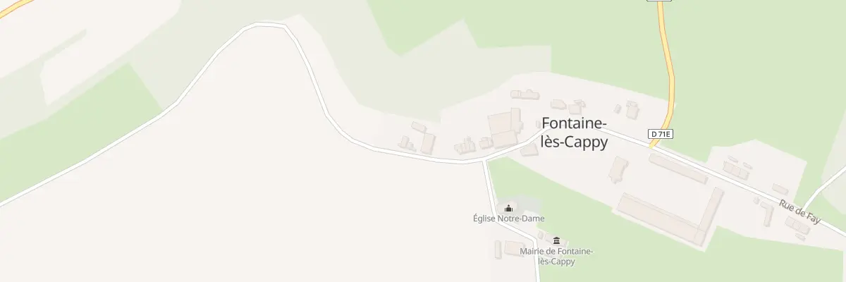 Plan du 18 Rue de Chuignes à Fontaine-lès-Cappy