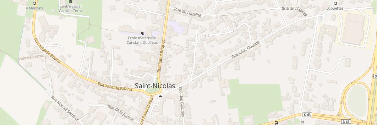 Plan du 5 Rue Bellon à Saint-Nicolas