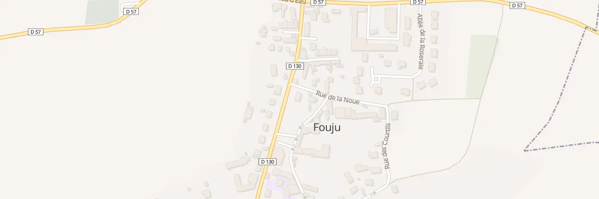 Plan du 149 Rue du Gen de Gaulle à Fouju