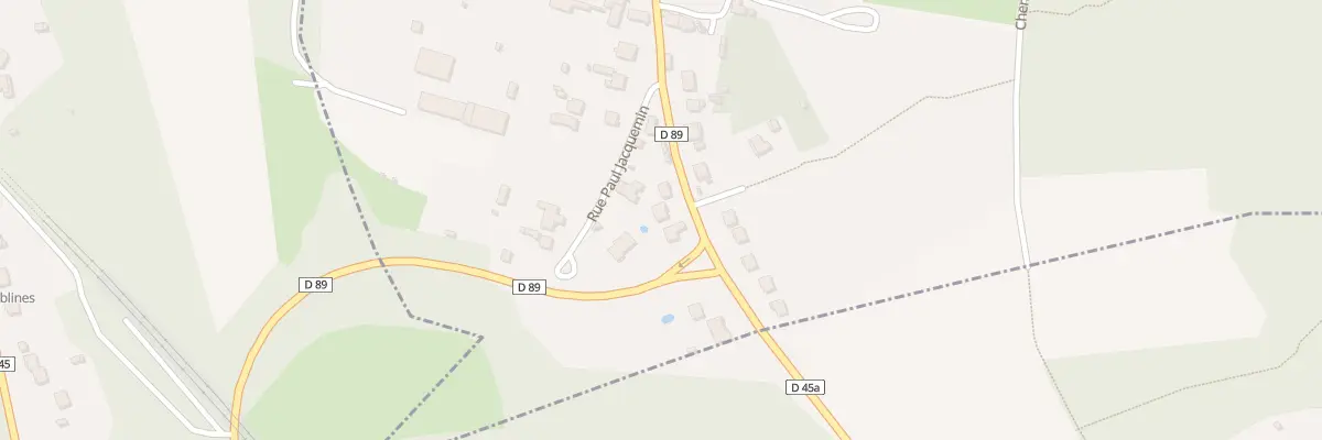Plan du 64 Av Charles de Gaulle à Lesches