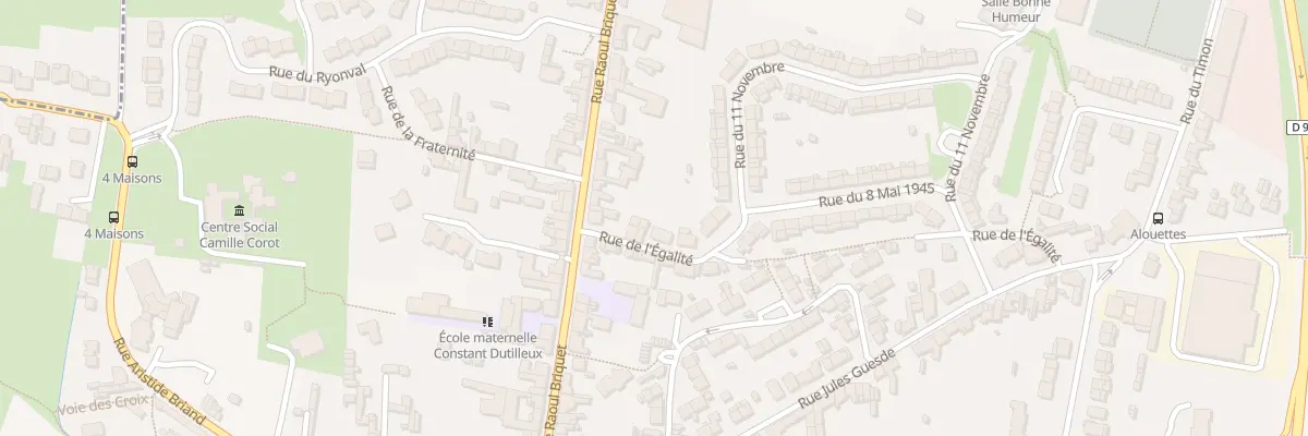 Plan du 34 Rue Raoul Briquet à Saint-Nicolas