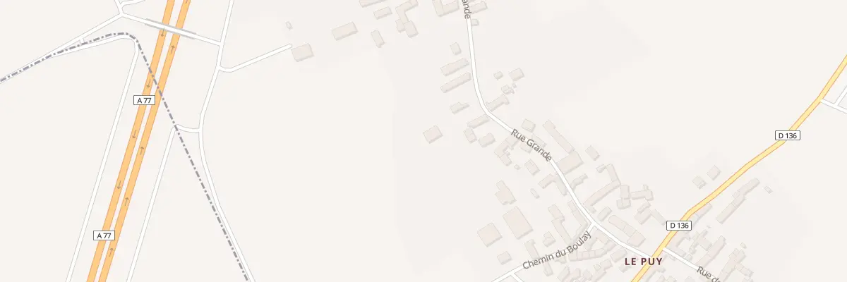 Plan du 29 Rue Grande à Chaintreaux