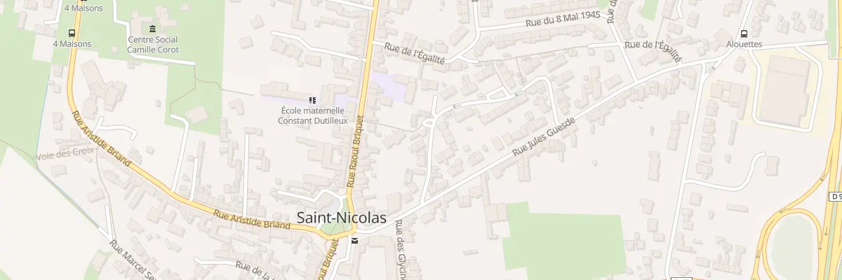Plan du 7 Rue Bellon à Saint-Nicolas