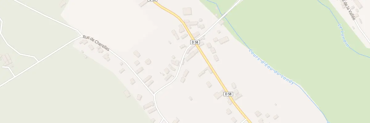 Plan du 1 Rue de Cherelles à Nonville