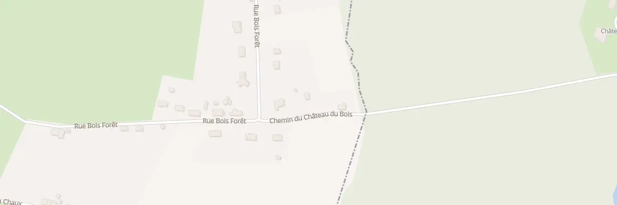 Plan du 73 Che du Chateau du Bois à Commentry