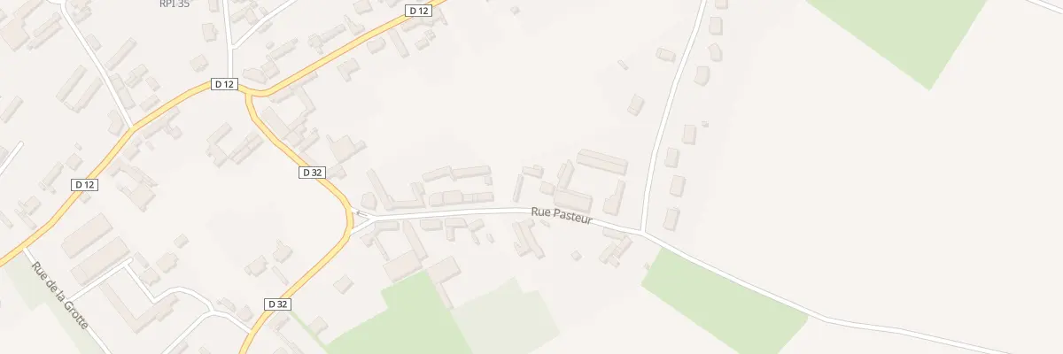 Plan du 9 Rue Pasteur à Courcelles-le-Comte