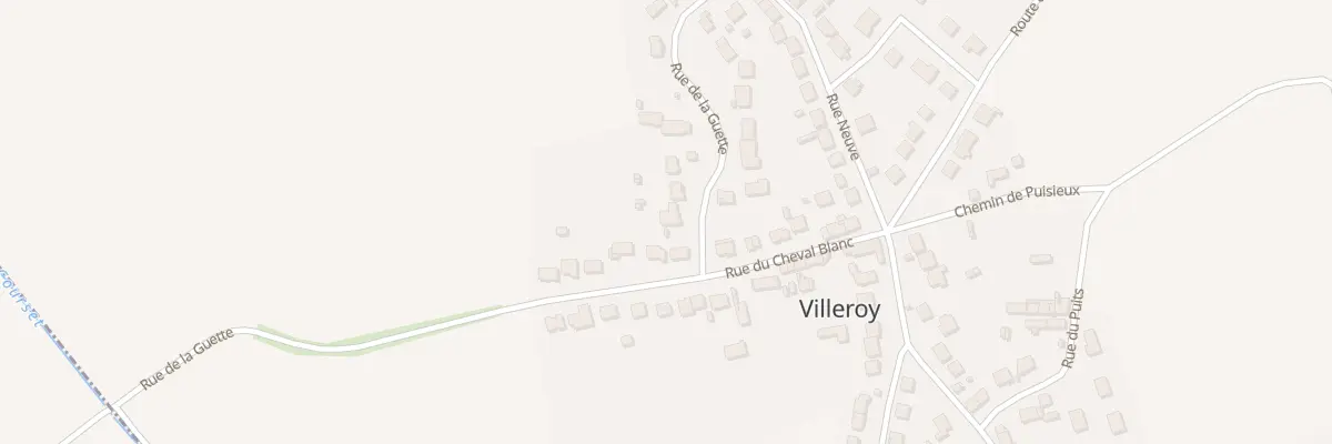 Plan du 22 Rue de la Guette à Villeroy