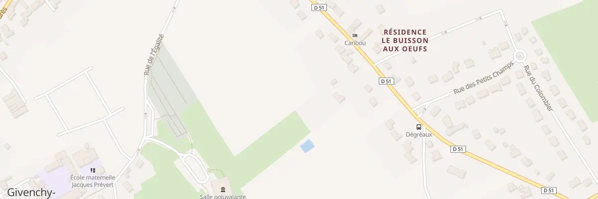 Plan du 152 Rue Degreaux à Givenchy-en-Gohelle