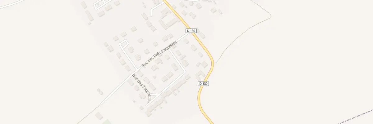 Plan du 244 Rue des Tournelles à Fouju