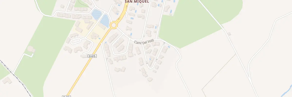 Plan du 1 Rue des Alicantes à Fourques