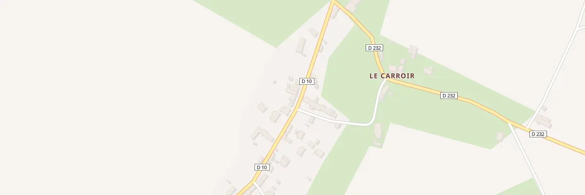 Plan du 10 Chaumoux Bourg à Chaumoux-Marcilly