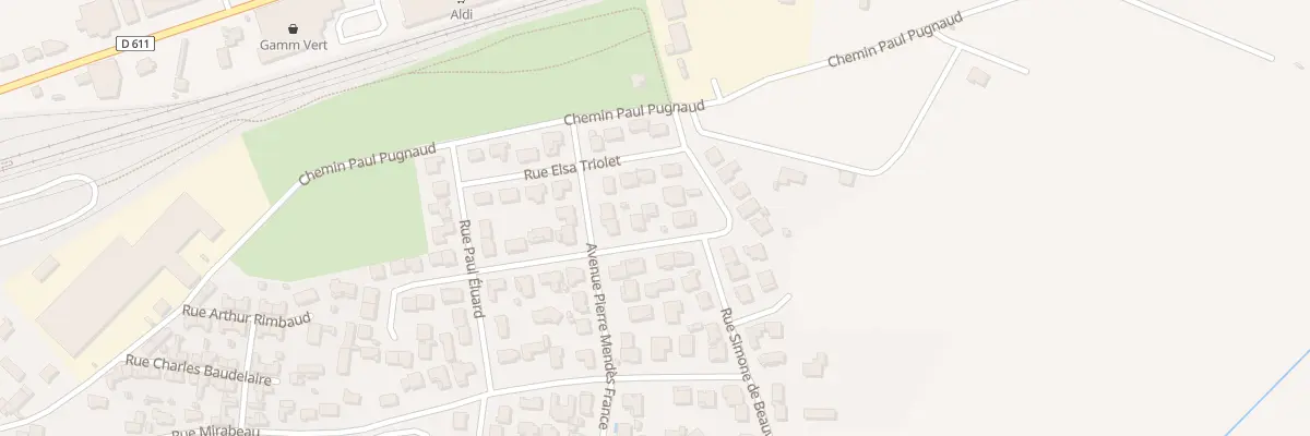 Plan du 9 Rue Louis Aragon à Lézignan-Corbières