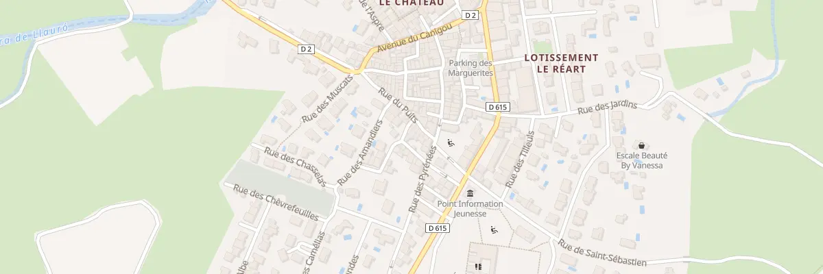 Plan du 4 Rue des Rosiers à Fourques