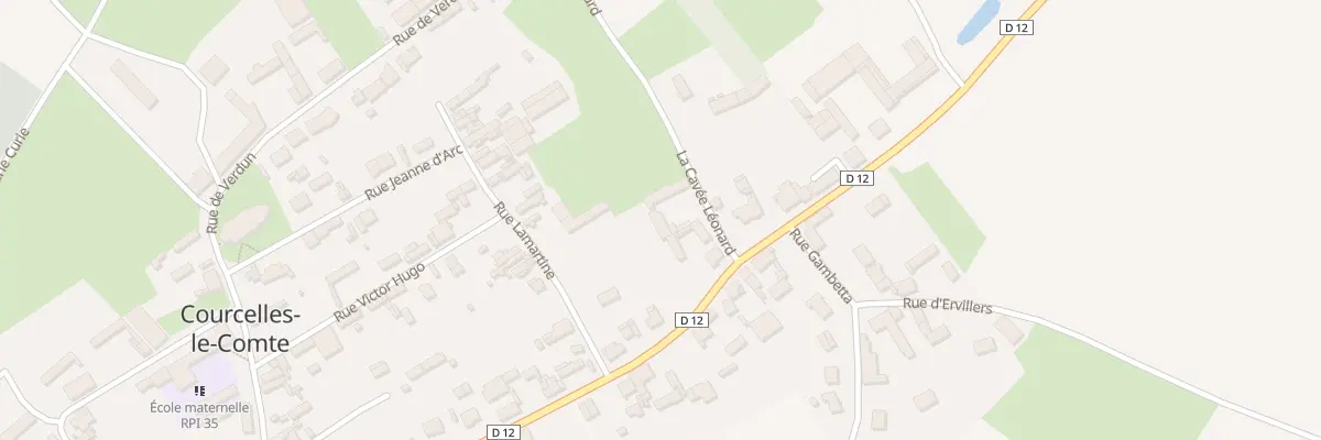 Plan du 31 Rue Jules Ferry à Montenescourt