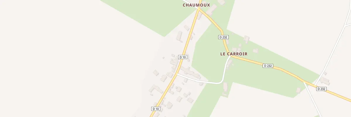Plan du 16 Rte de Baugy à Chaumoux-Marcilly