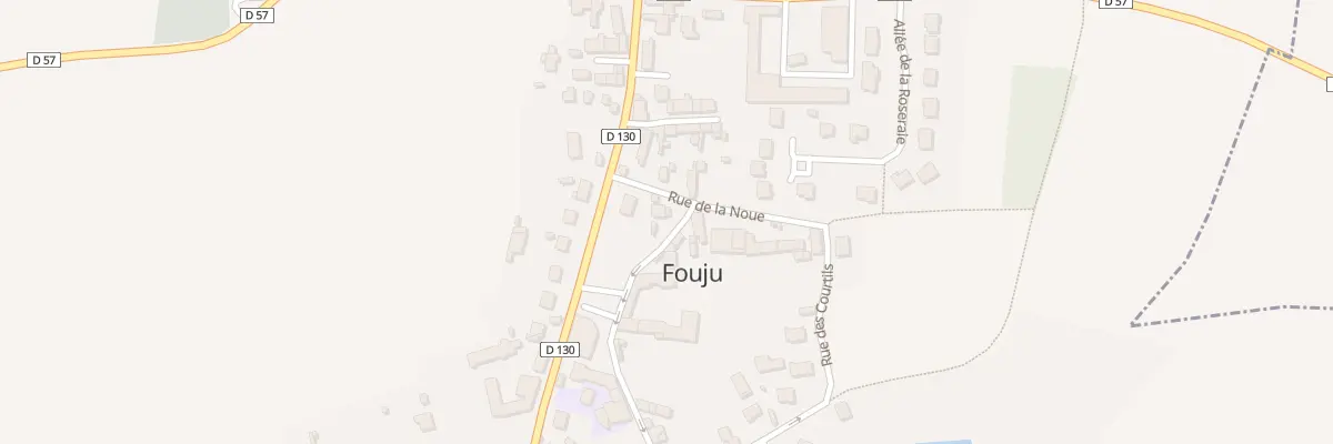 Plan du 10 Rue Juliette Rousseau à Fouju