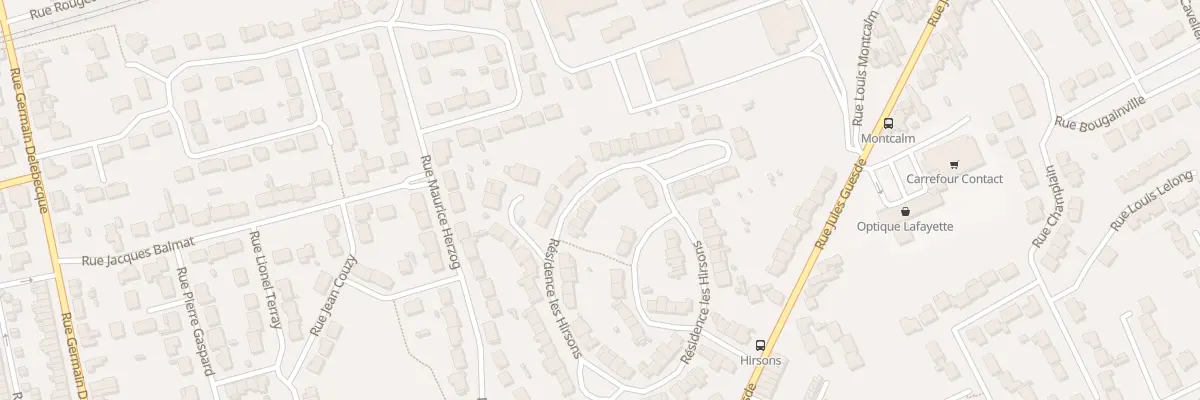 Plan du 81 Res les Hirsons Rue Mordacque à Liévin