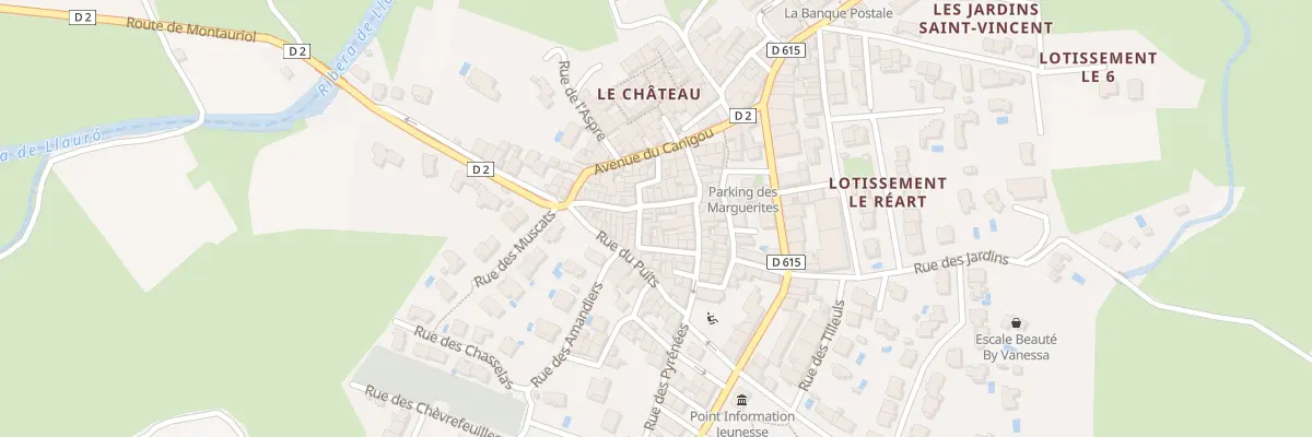 Plan du 7 Rue des Quatre Cantons à Fourques