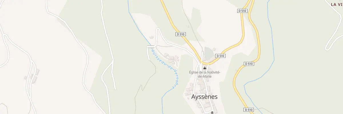 Plan du 5197 Ayssenes à Ayssènes